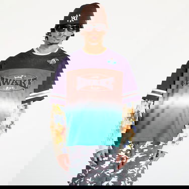 Jersey Awake NY Dres Mesh Football Jersey Brown Multi S Monivärinen | AWK-FW24-TP006-BRN, 0