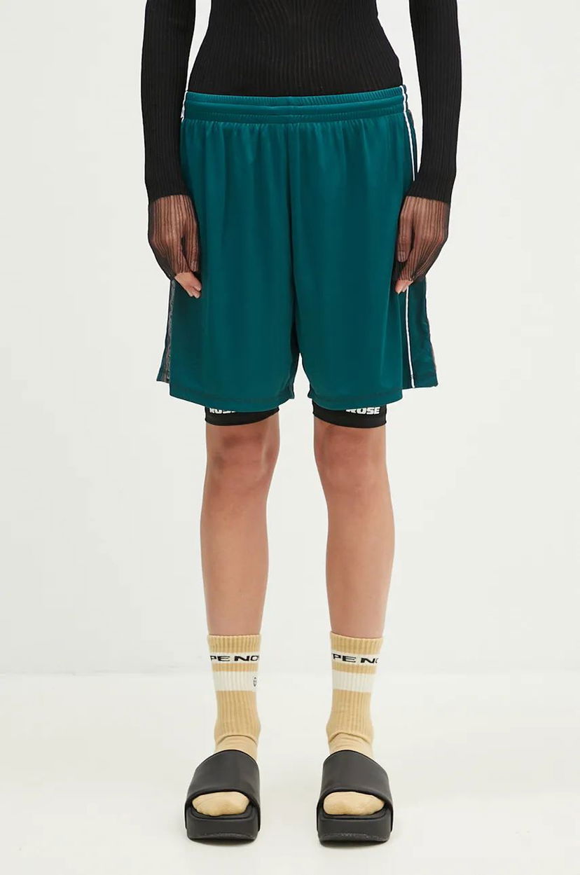 Shortsit Martine Rose Double Football Shorts Vihreä | 159JT01400