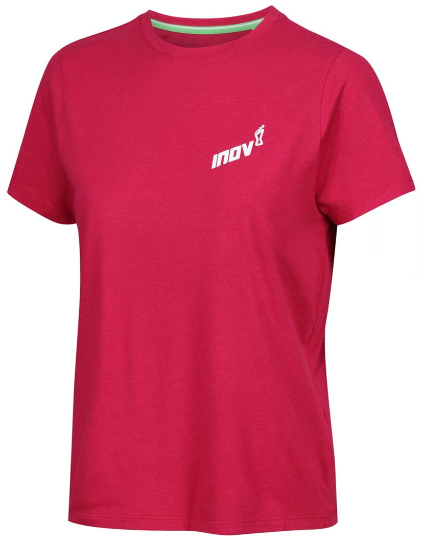 T-paita inov-8 Inov-8 Graphic Skiddaw T-Shirt Vaaleanpunainen | 001028-pk-01