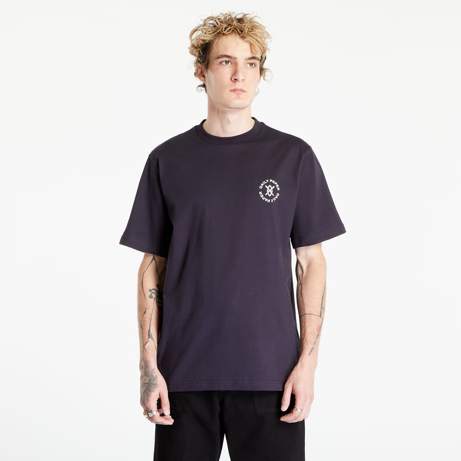 T-paita DAILY PAPER Circle Ss Musta | 2322010, 0
