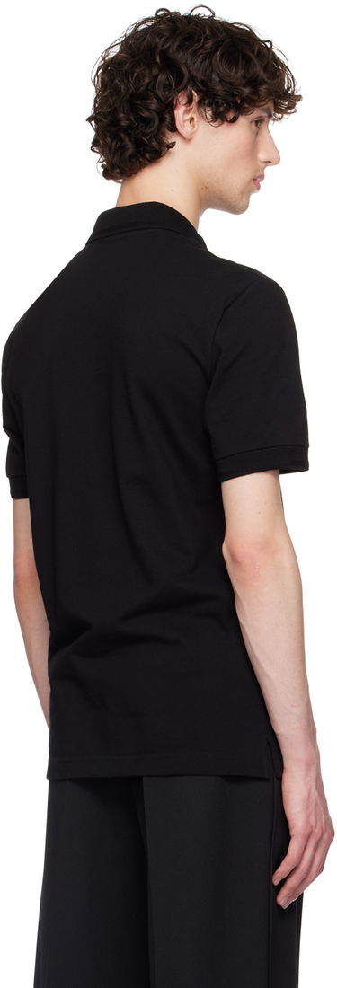 Poolopaita Dolce & Gabbana Black Embroidered Polo Musta | G8LZ1ZG7WUR, 2