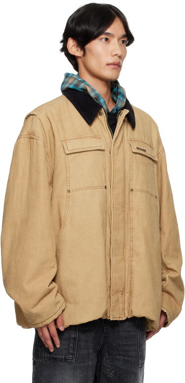 Takki We11done We11done Washed Work Jacket Beige | WD-JP2-25-070-U-BG, 1