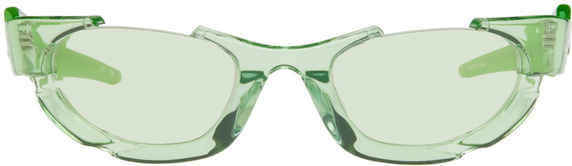 Aurinkolasit Feng Chen Wang Feng Chen Wang Phoenix Sunglasses Vihreä | SSE-WS04-GRN