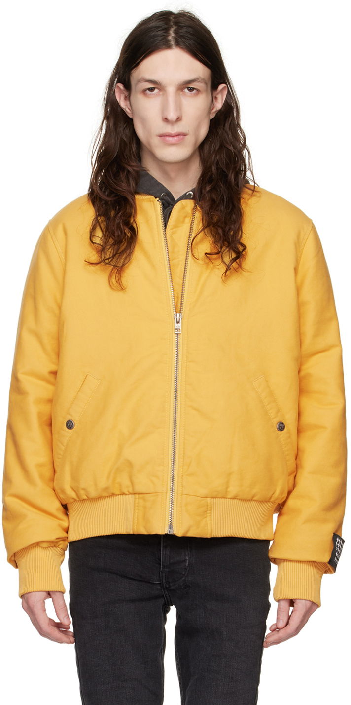 Bomber-takki Ksubi Royalty Bomber Jacket Keltainen | MPS23JK011