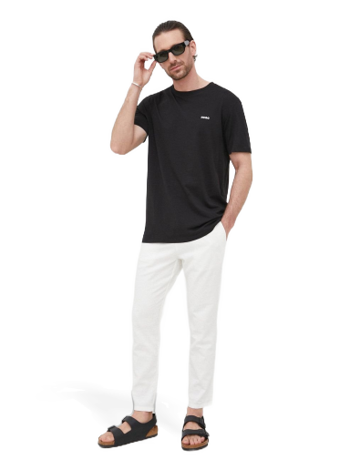 T-paita BOSS Cotton T-Shirt Musta | 50466158