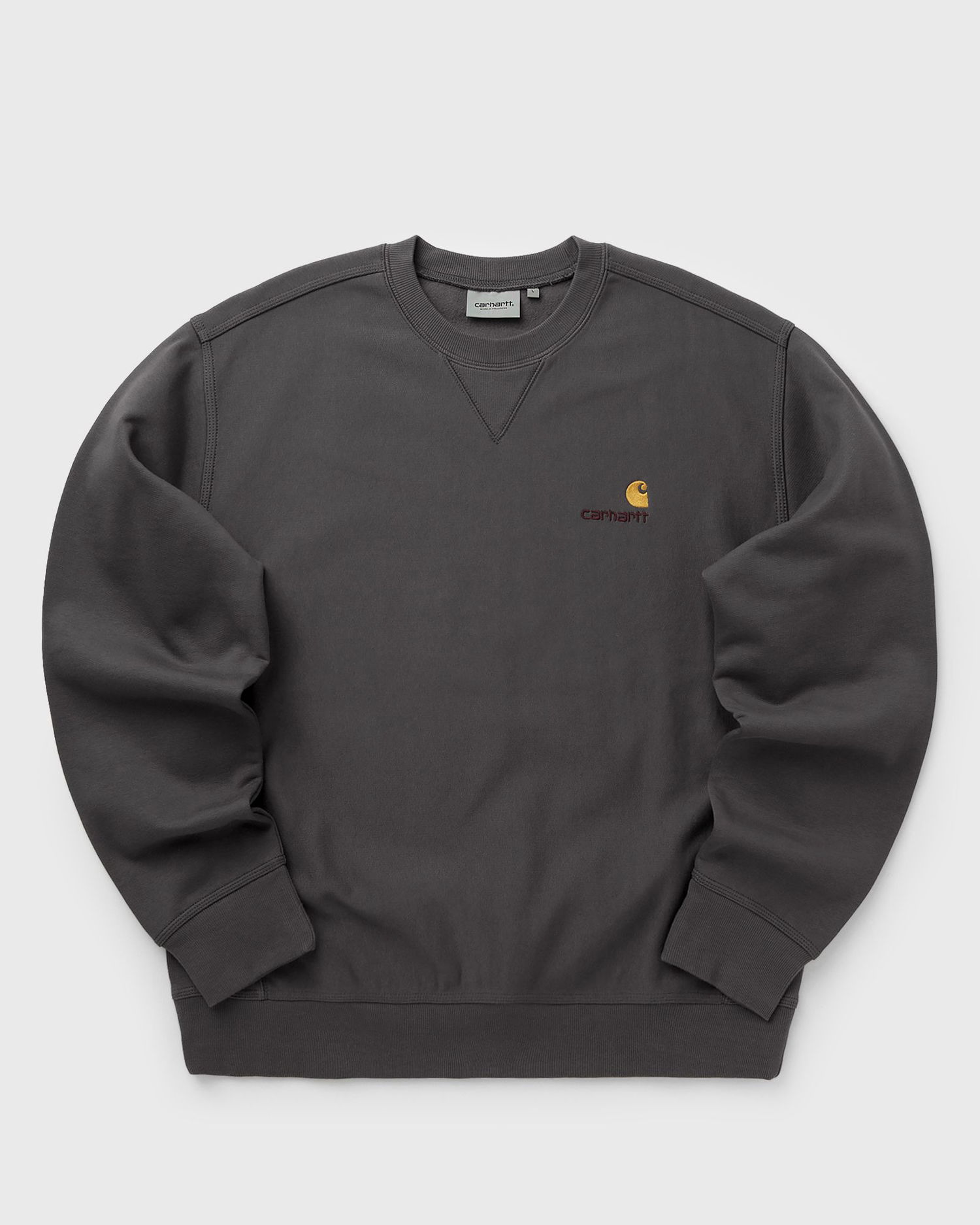 Huppari Carhartt WIP American Script Sweatshirt Harmaa | I025475-33C.XX, 0