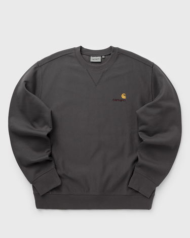 Huppari Carhartt WIP American Script Sweatshirt Harmaa | I025475-33C.XX, 0