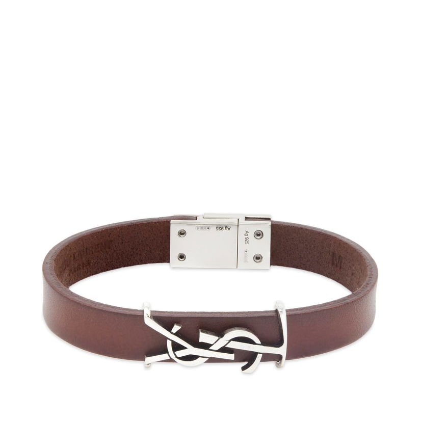Rannerengas Saint Laurent YSL Leather Ruskea | 783110Y1019-2046