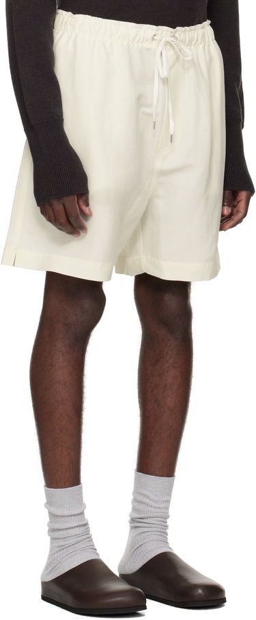 Shortsit Studio Nicholson Starboard Drawstring Shorts Valkoinen | STARBOARD SNM - 1369, 1