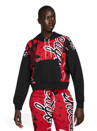 Huppari Jordan Jordan Fleece All-over Printed Hoodie Monivärinen | DD9295-010
