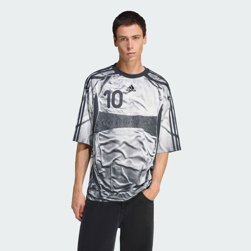 Jersey adidas Performance Adilenium Season 4 Teamgeist Printed T-Shirt Harmaa | KF8523