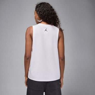 Tankkitoppi Jordan Flight Sleeveless Graphic Tee Valkoinen | HV0223-100, 2