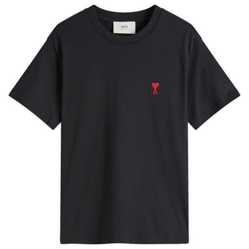 T-paita AMI AMI Paris ADC Classic T-Shirt, Size X-Small Musta | BFUTS035-724-001