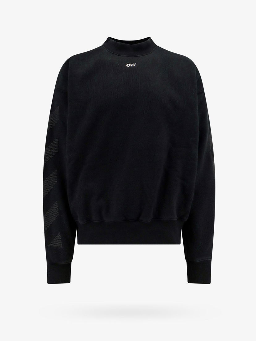 Huppari Off-White SWEATSHIRT Musta | OMBA054S24FLE0031001