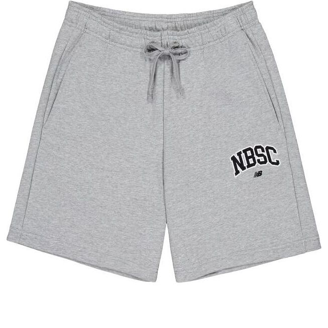 Shortsit New Balance Athletics Sports Club Cotton Shorts Harmaa | AMS42318-GHM