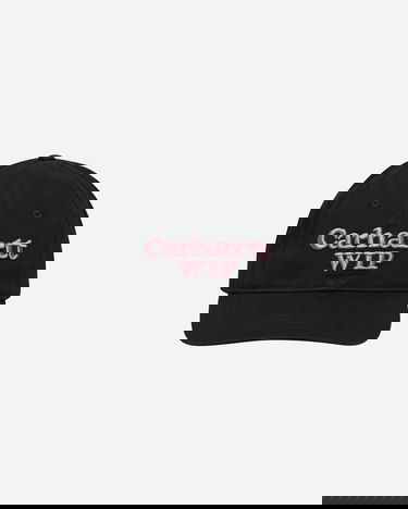 Korkki Carhartt WIP Script Logo Cap Musta | I034744 2W6XX, 2