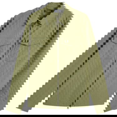 Paita Fred Perry Fred Perry Zip Through Overshirt Vihreä | M5684-X21, 1