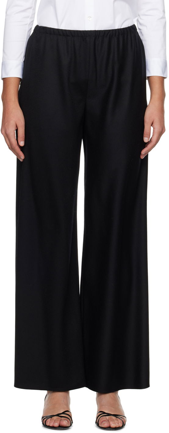 Housut The Row Wide Leg Trousers Musta | 1766-W2107, 0