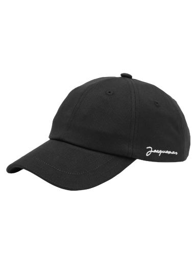 Korkki Jacquemus Script Logo Cap Black Musta | 22E216AC009-5001-990