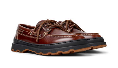 Tennarit ja kengät Camper Brutus+ Chunky Laced Loafers Ruskea | K101067-001, 3