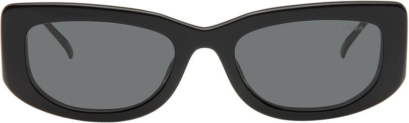 Aurinkolasit Prada Triangle Logo Sunglasses Musta | 0PR 14YS 8056597627375