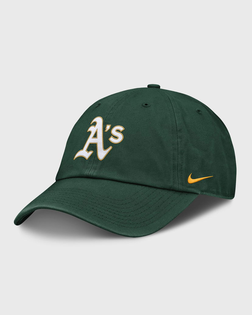 Korkki Nike Oakland Athletics Unstructured Cotton Cap Vihreä | NB01-3EY-FZ-BEK