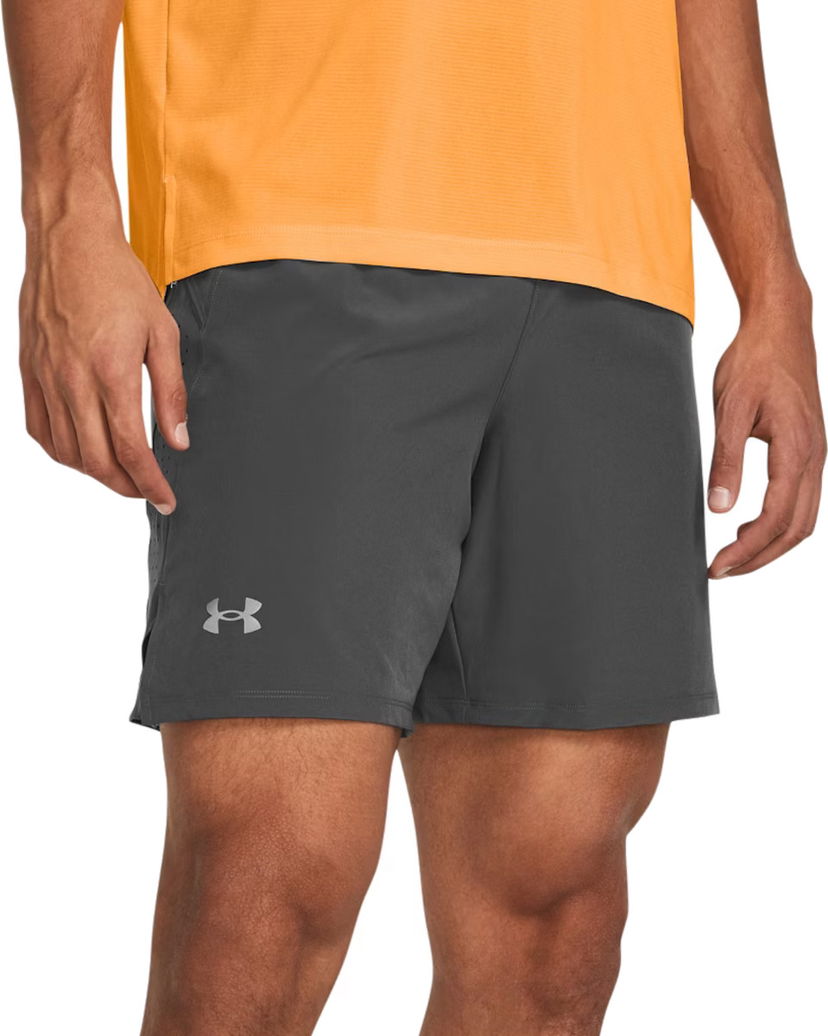 Shortsit Under Armour 7 Inch Launch Pro Running Shorts Harmaa | 1376508-025