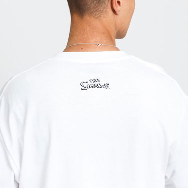 T-paita MARKET The Simpsons Cowabunga Arc Tee Valkoinen | CTM1990345 / 1201, 2
