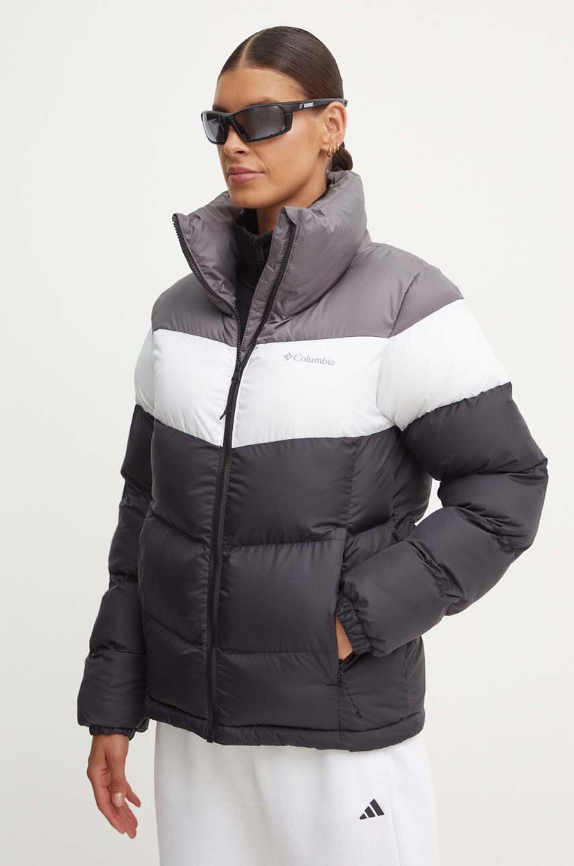 Puffer takki Columbia Colorblock Puffer Jacket Musta | 2088481