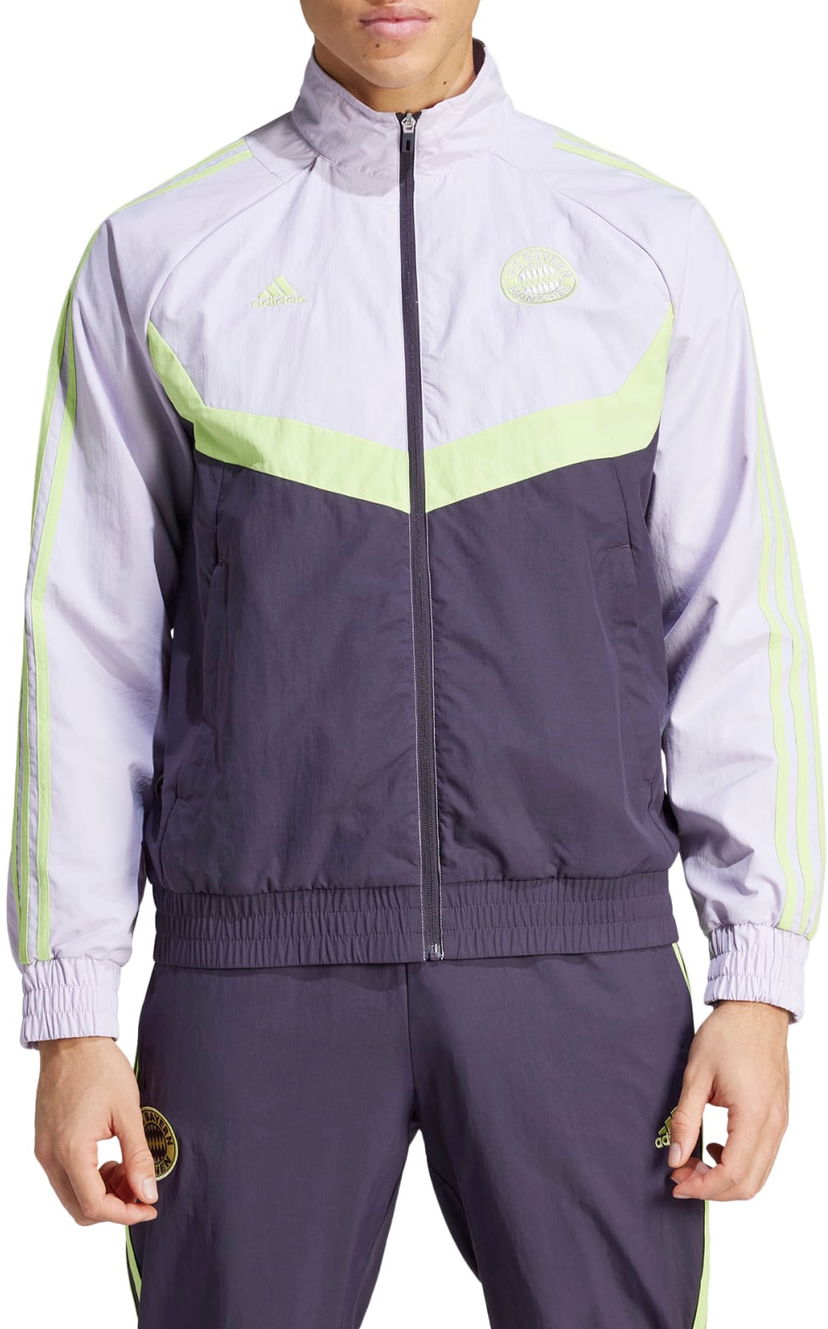 Tuulitakki adidas Originals FC BAYERN WOVEN Violetti | iu2081