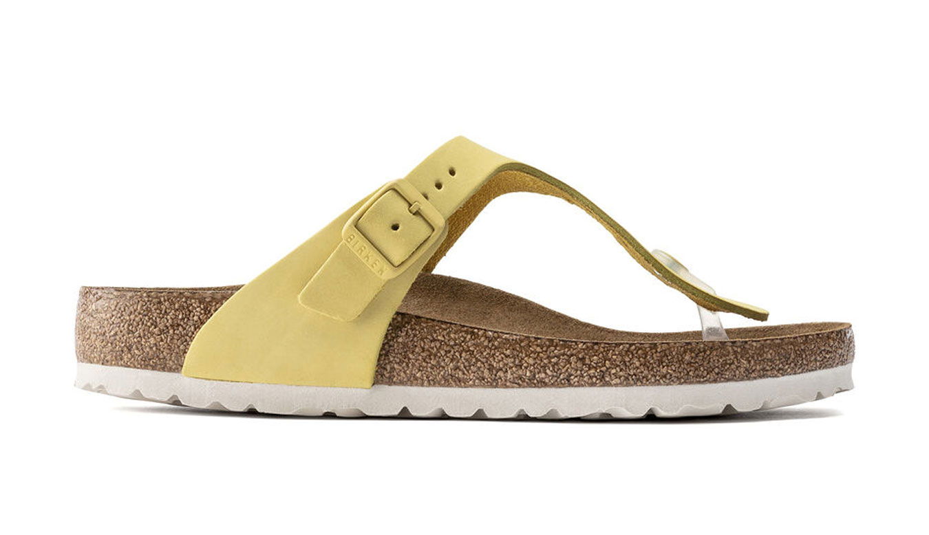 Tennarit ja kengät Birkenstock Gizeh BS Popcorn W Keltainen | 1021377, 0