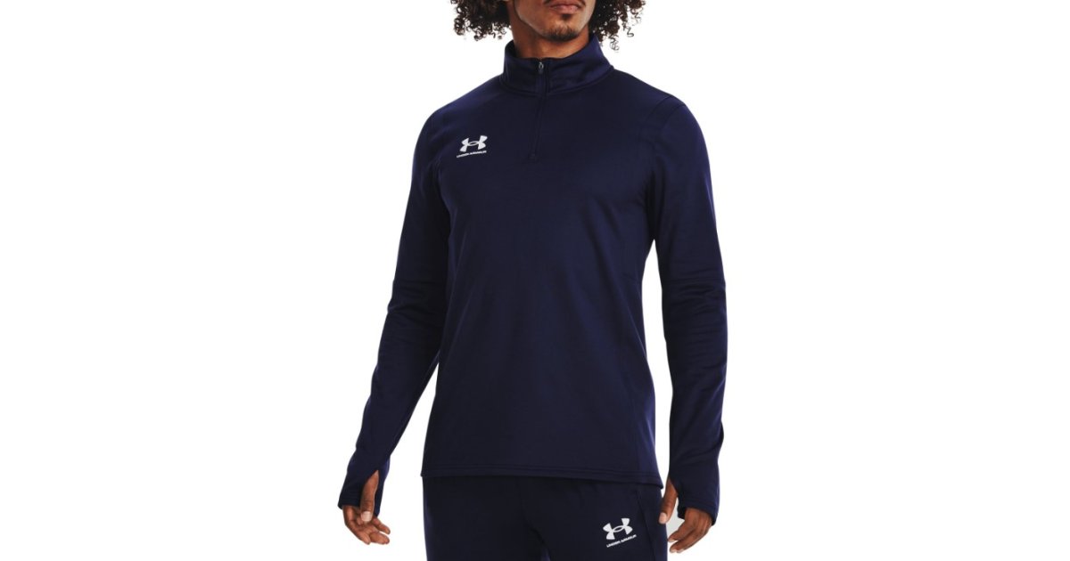 Huppari Under Armour Midlayer Challenger Training Top Tummansininen | 1379588-410, 1