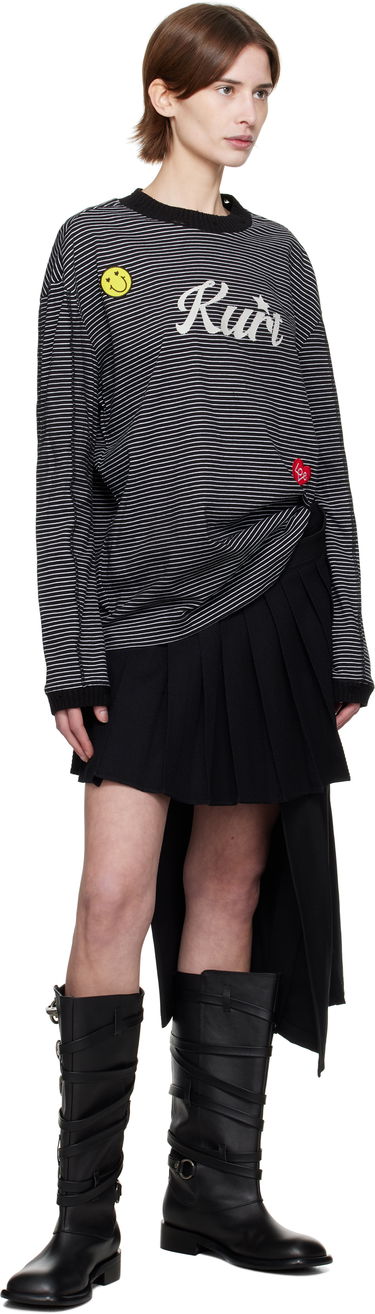 Villapaita Andersson Bell Andersson Bell Kurt Striped Long Sleeve T-Shirt Musta | atb1247m, 3