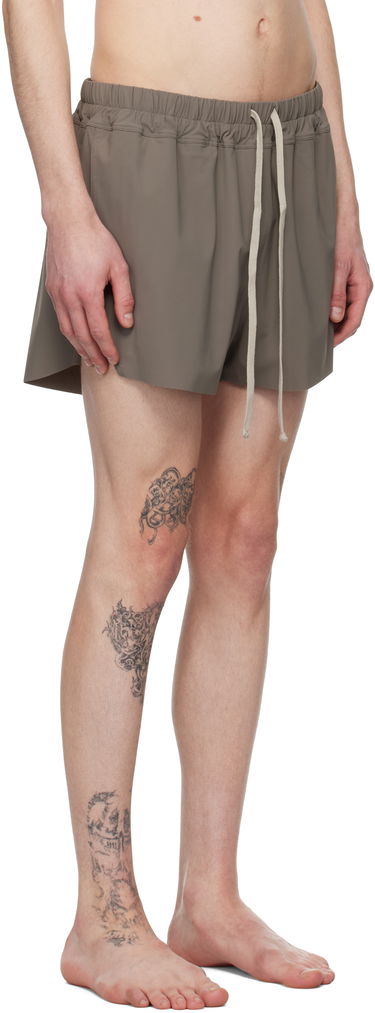Uimapuvut Rick Owens Rick Owens Hollywood Boxer Swim Shorts Musta | RU01E5012 NS, 4