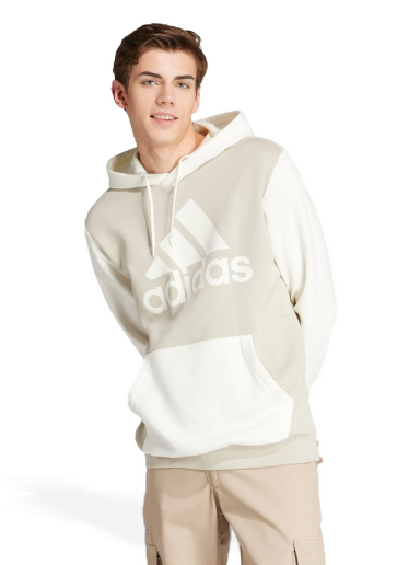 Huppari adidas Performance Essentials Fleece Big Logo Hoodie Valkoinen | IR9986