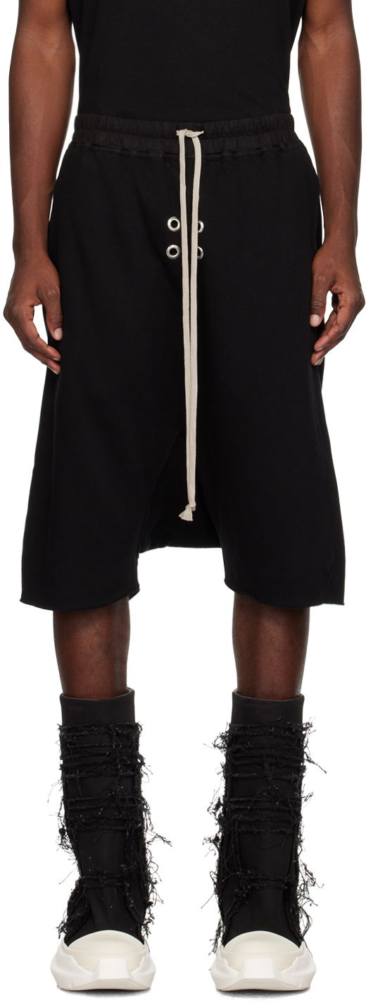 Shortsit Rick Owens DRKSHDW Pods Shorts Musta | DU02C5381 FES1, 0