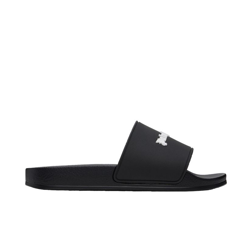 Tennarit ja kengät Palm Angels Classic Logo Slides Musta | PWIC013C99MAT0011001