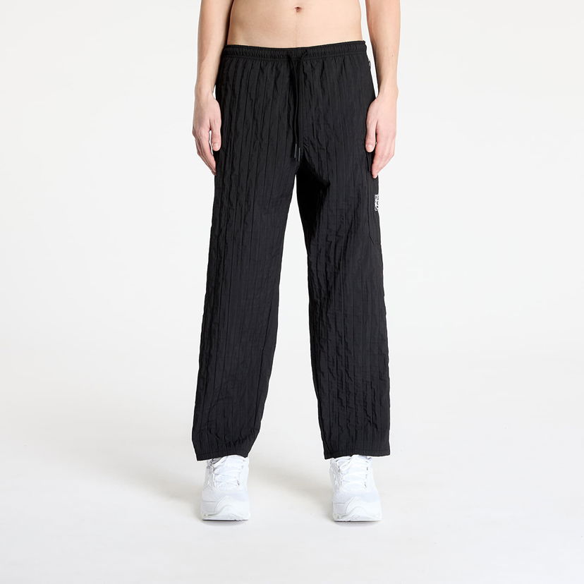 Verryttelyhousut Pleasures PLEASURES Rescue Pleated Cargo Pants Musta | P25SP037 BLACK