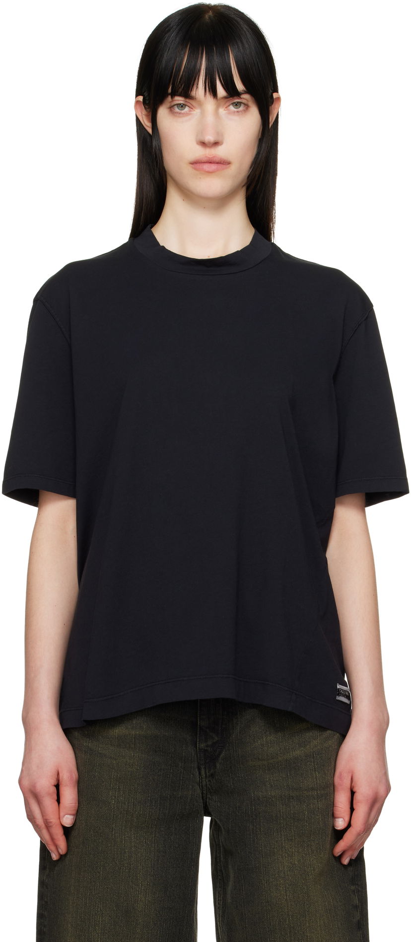 T-paita OUR LEGACY Our Legacy Big T-Shirt Musta | W2256BB
