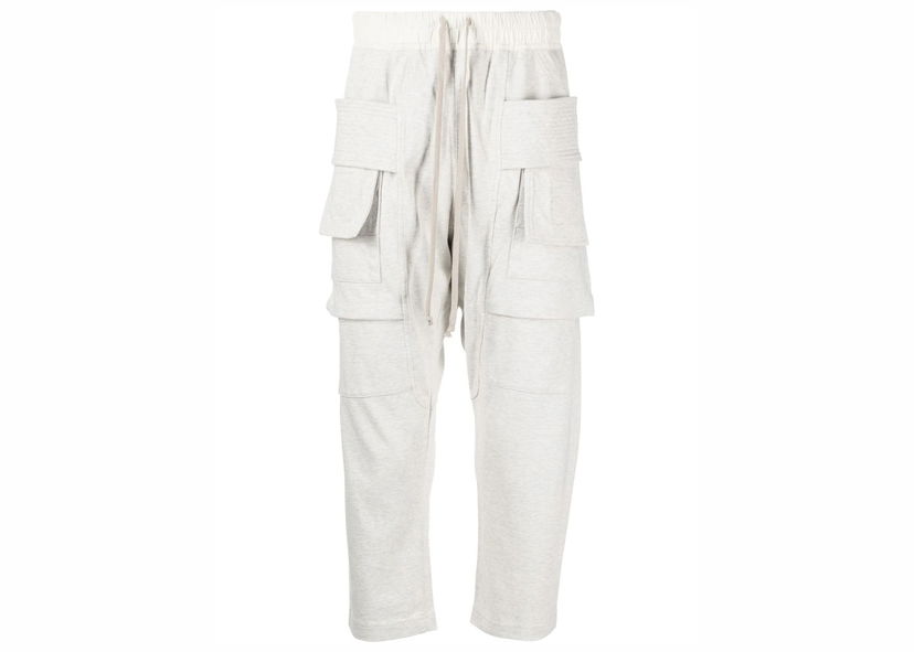 Cargo housut Rick Owens Creatch Cargo Drawstring Pants Harmaa | DU02A3376