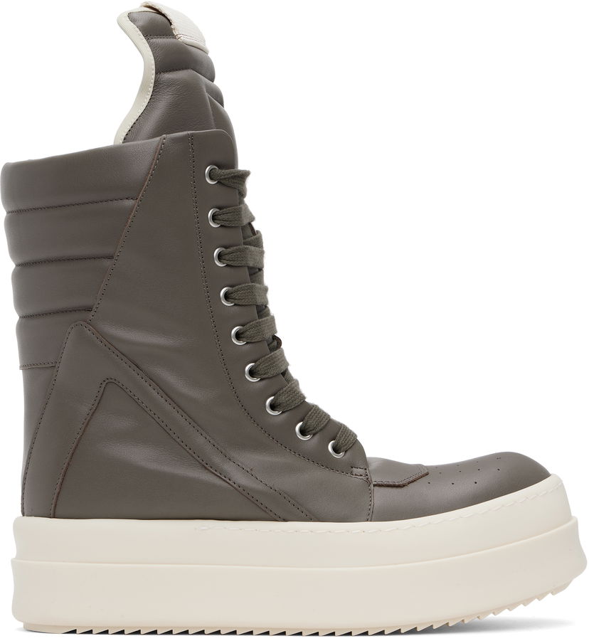 Tennarit ja kengät Rick Owens Rick Owens Hollywood Mega Geobasket Vihreä | RR01E5855 LCO
