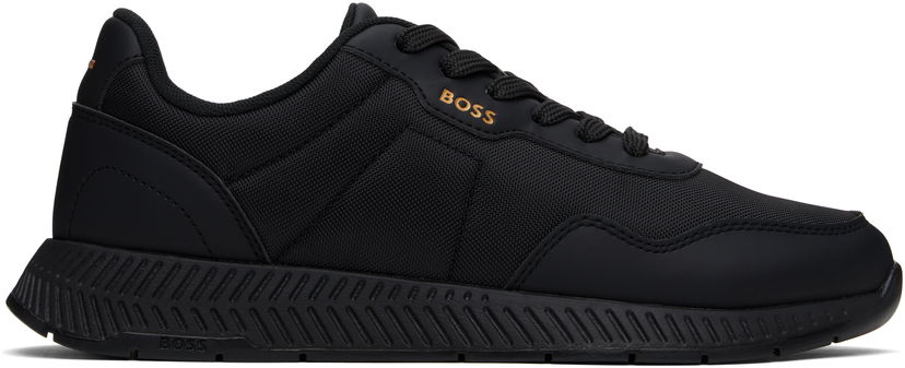 Vaatteet BOSS BOSS Embroidered-Logo Musta | 50536481