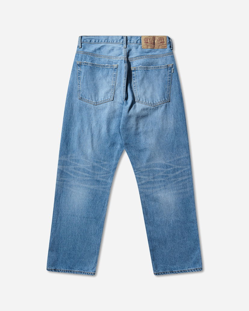 Jeans BAPE Shark Loose Fit Denim Pants Sininen | 1L80150006 INDIGO