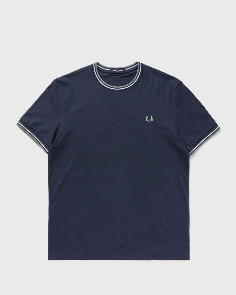T-paita Fred Perry Twin Tipped T-Shirt Tummansininen | M1588V-Z47