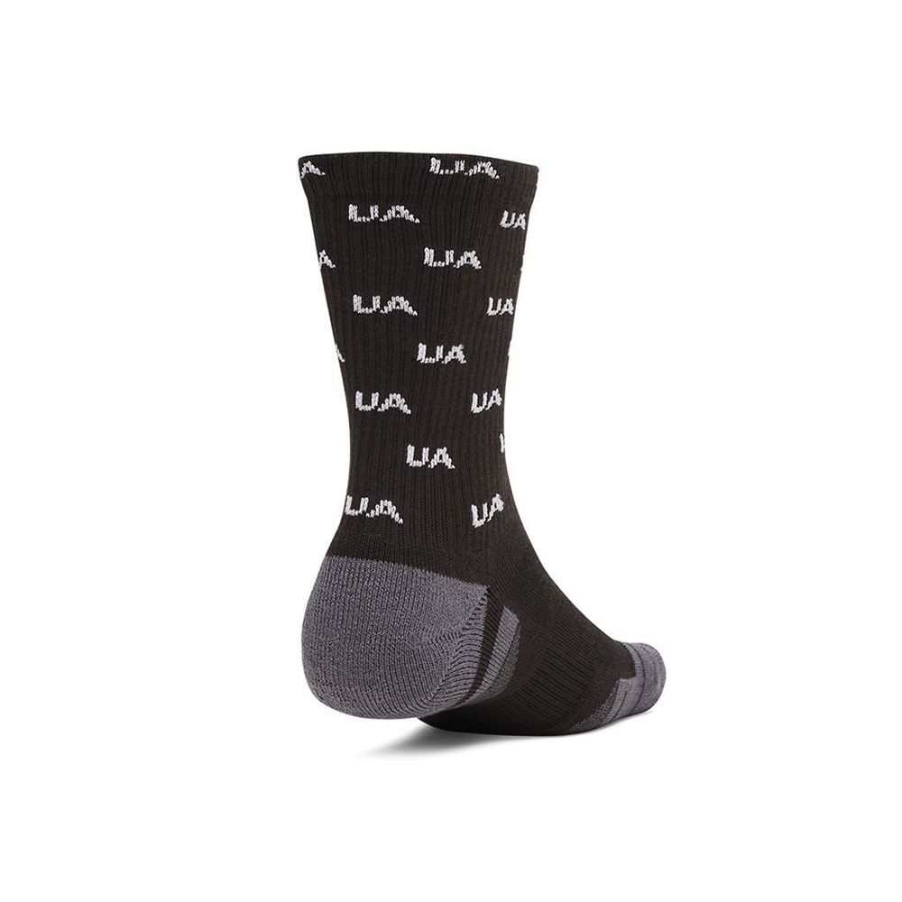 Sukat Under Armour Under Armour Performance Tech Crew Socks 3-Pack Musta | 1379515-004, 1