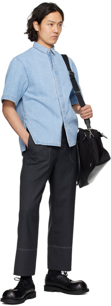 Paita ADER ERROR ADER error Half Sleeve Shirt Sininen | BO01SSSH0202LB, 3
