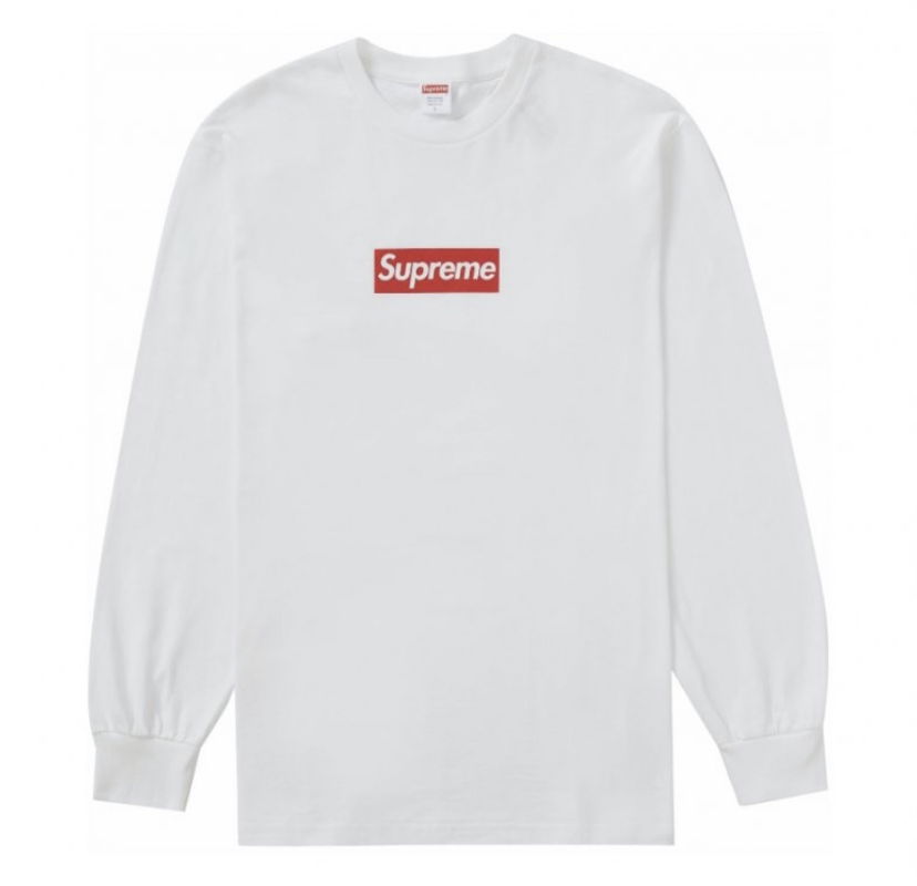 Huppari Supreme "Box Logo" Valkoinen | SU9472
