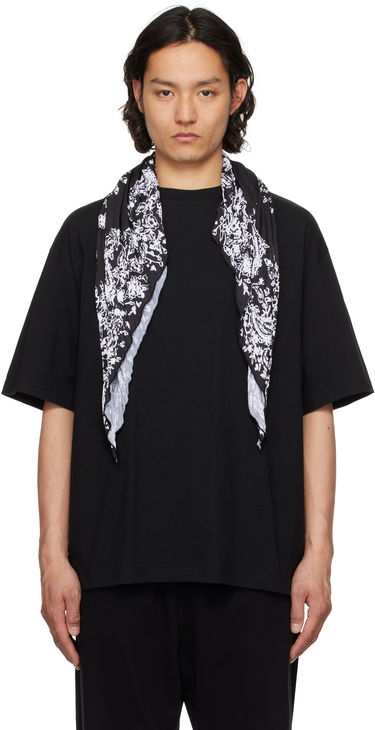 T-paita We11done We11done Wrinkled Muffler T-Shirt Musta | WD-TT1-25-732-U-BK, 0