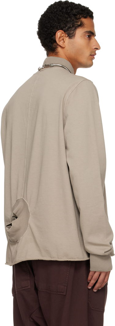 Villapaita Rick Owens Rick Owens DRKSHDW Concordians Headon DBL Turtleneck Beige | DU02E7263 RIG, 2