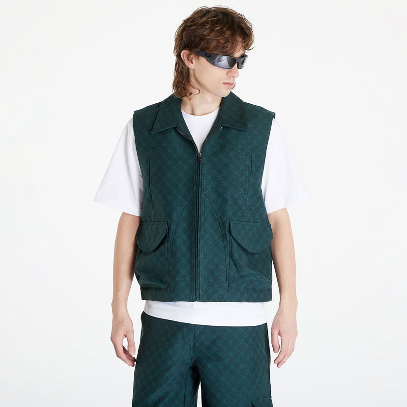 Liivi DAILY PAPER Benji Monogram Vest Vihreä | 2411040